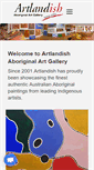 Mobile Screenshot of aboriginal-art-australia.com